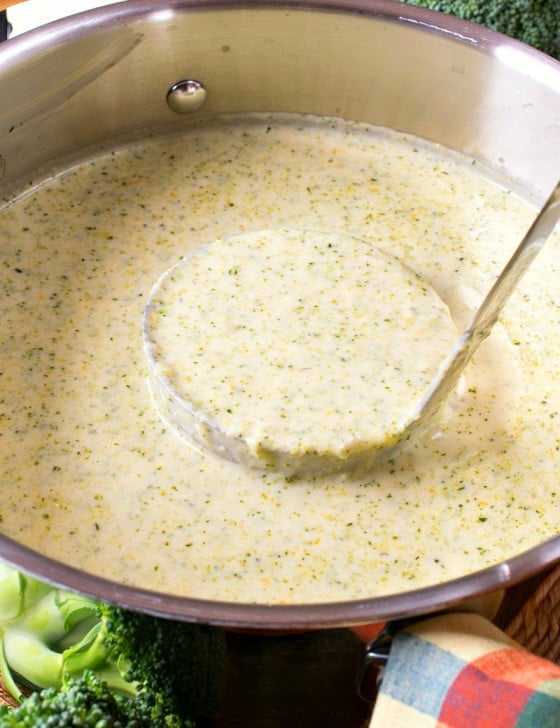 Broccoli Cheddar Soup