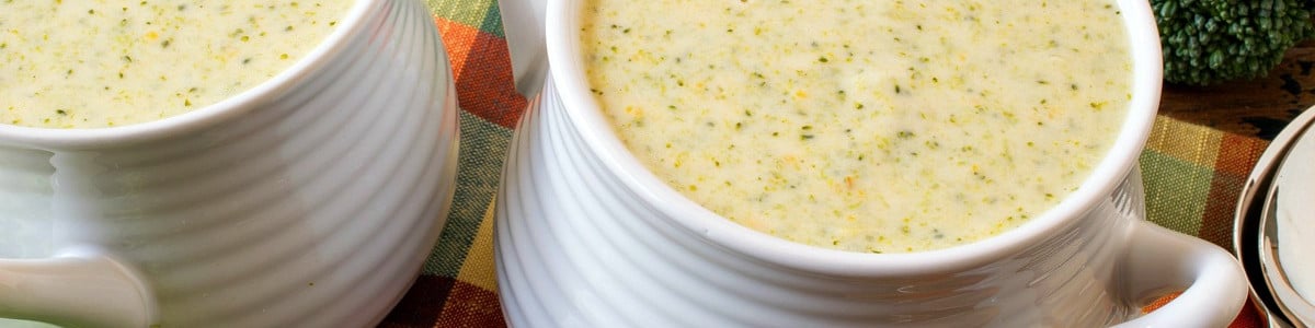 Broccoli Cheddar Soup - A Family Feast