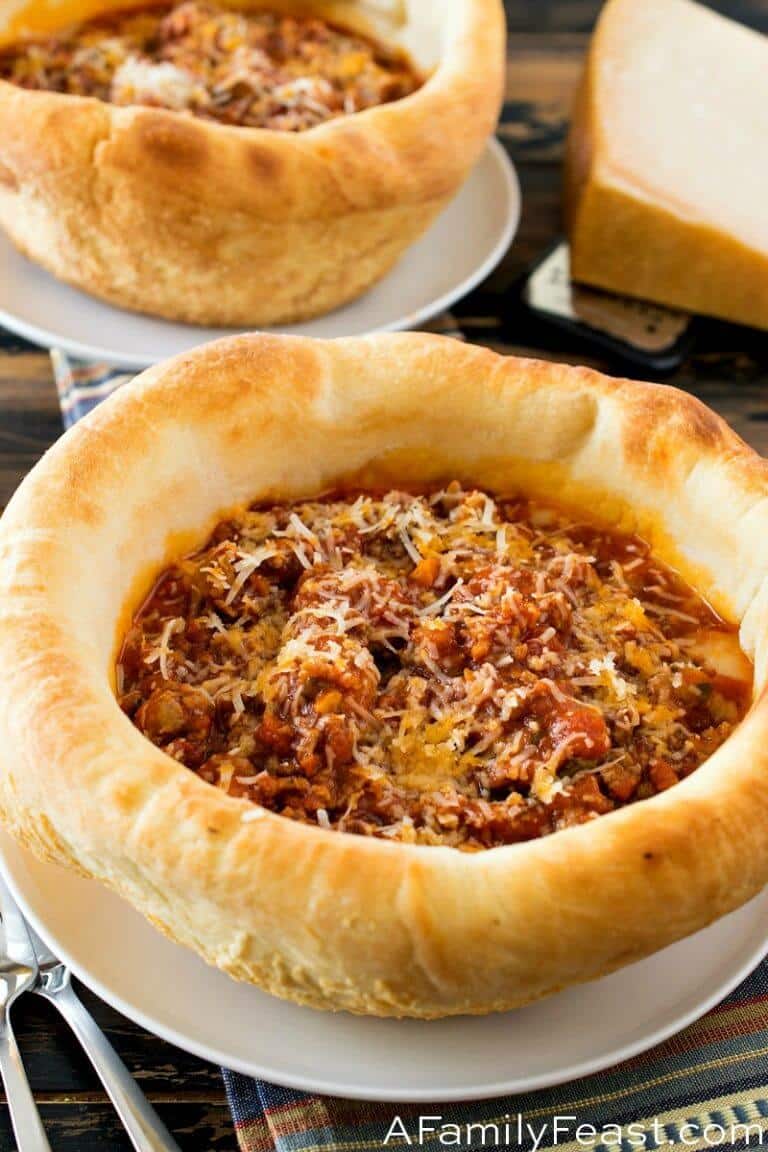 Copycat Olive Garden Pizza Bowl A Family Feast®