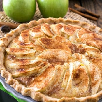 Apple Custard Pie