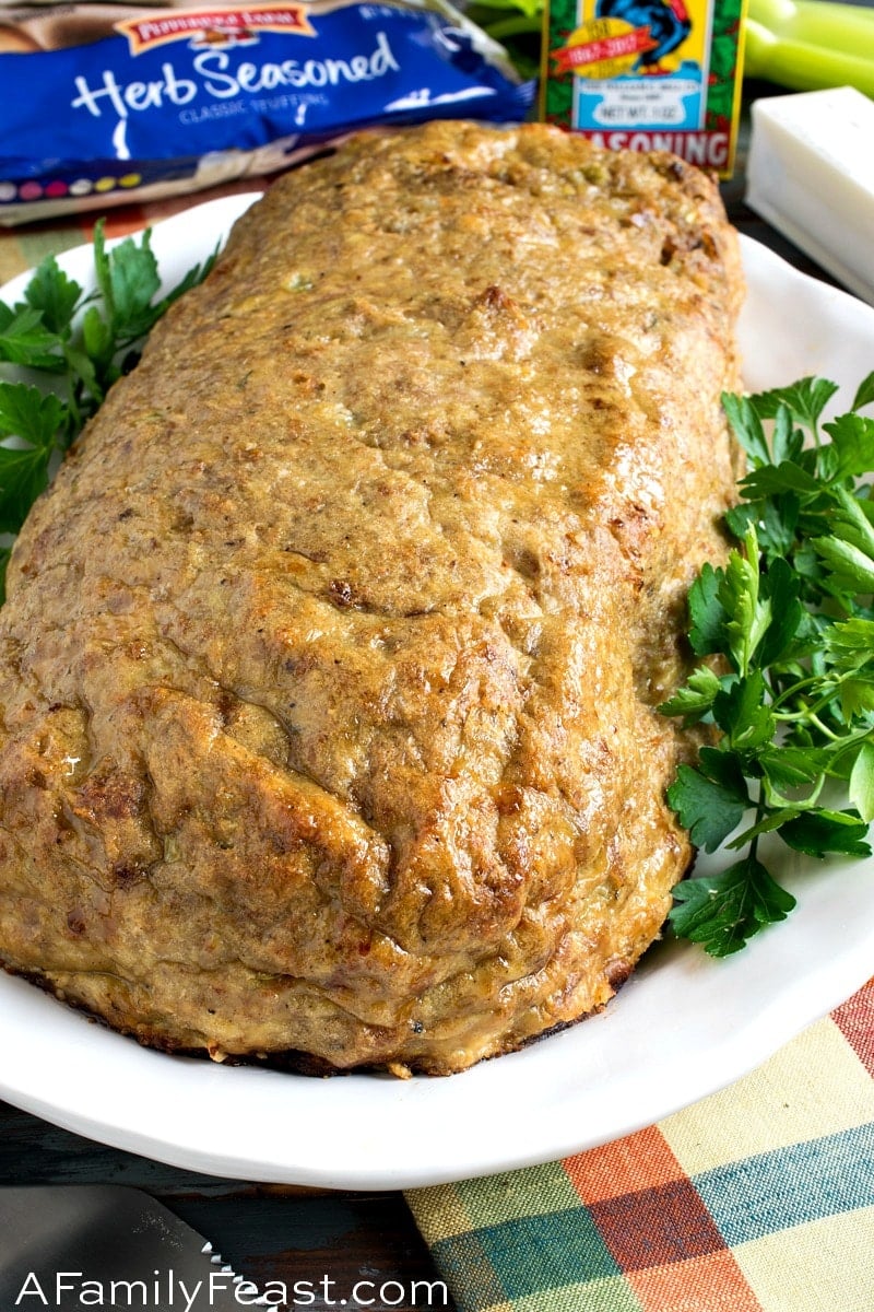 Turkey Stuffing Meatloaf