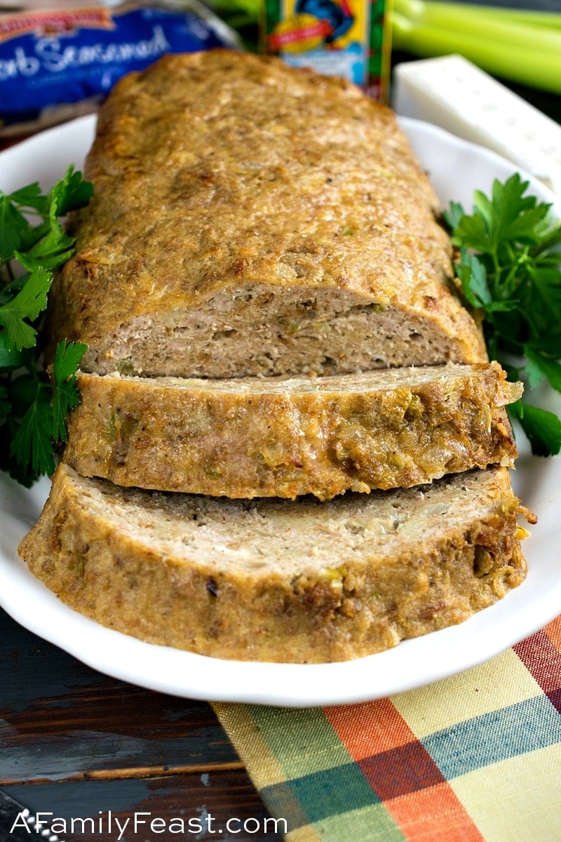 Turkey Stuffing Meatloaf 