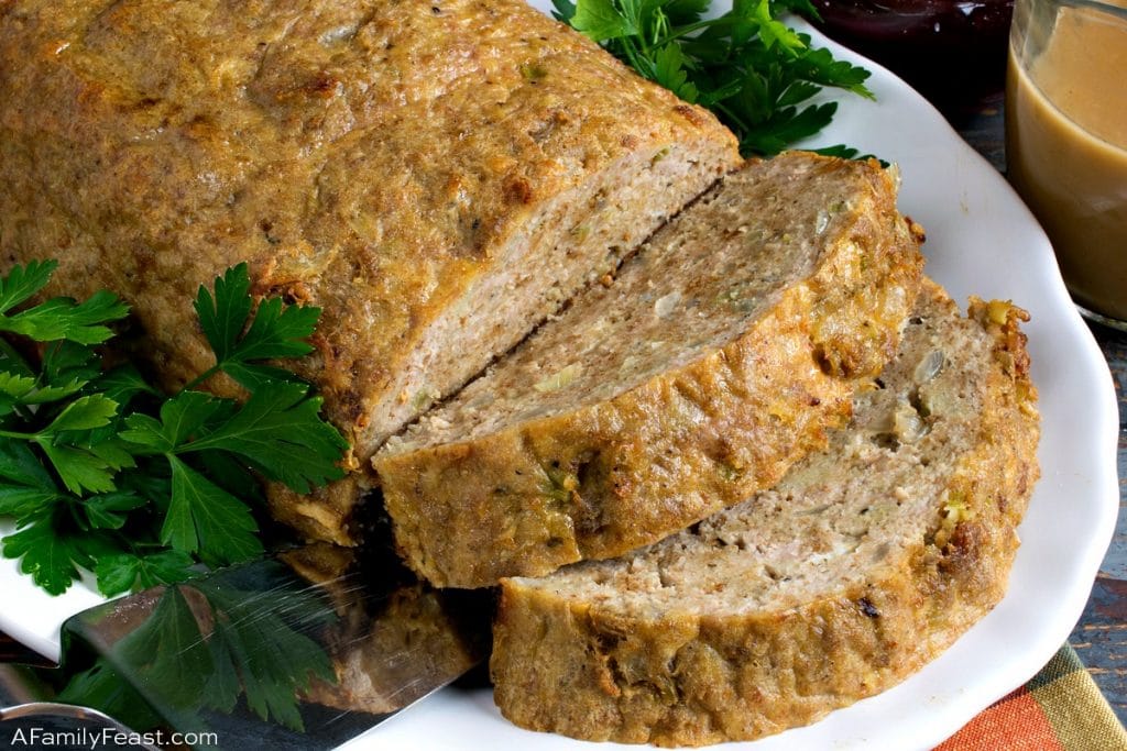 Turkey Stuffing Meatloaf A Family Feast®
