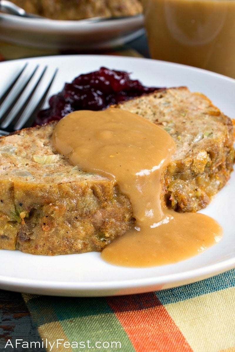 Turkey Stuffing Meatloaf 