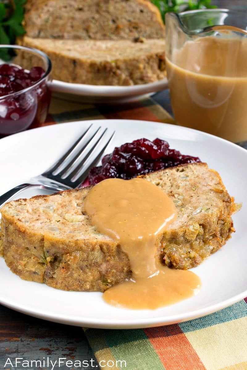 Turkey Stuffing Meatloaf