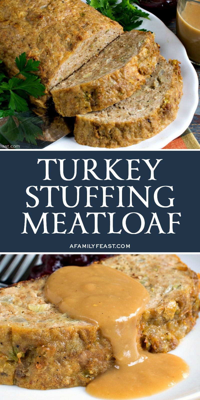Turkey Stuffing Meatloaf 