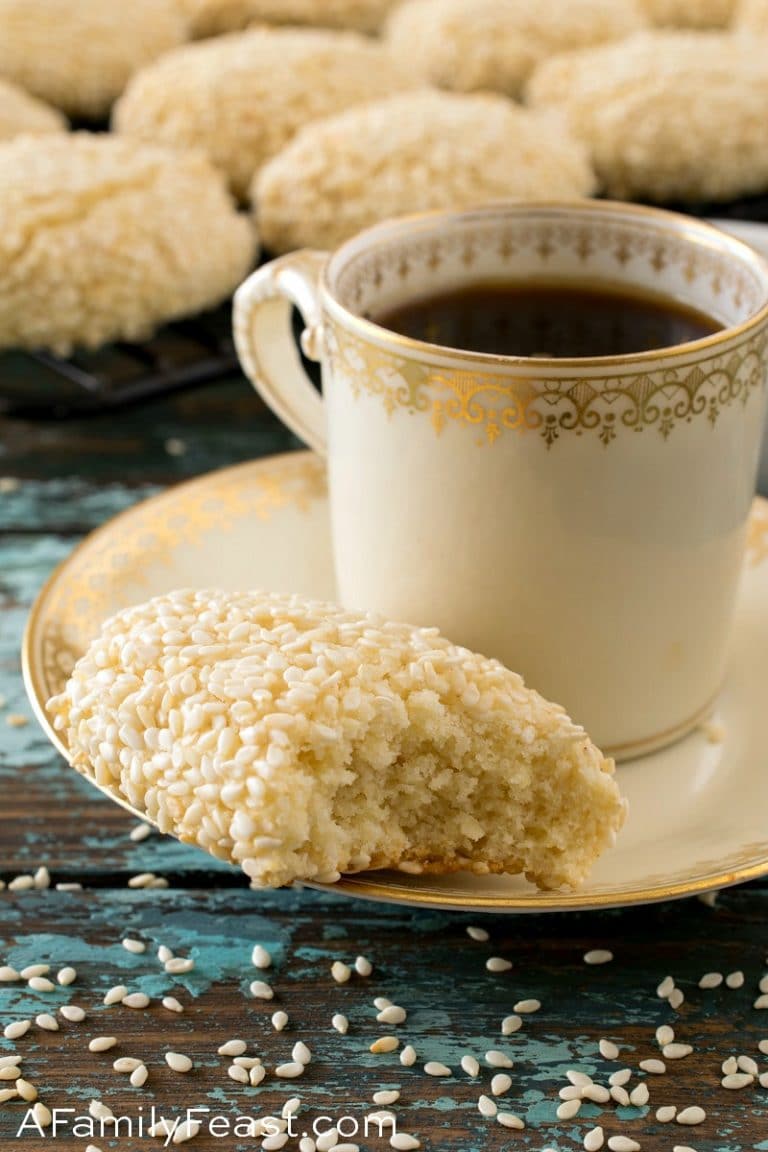 Italian Sesame Seed Cookies A Family Feast®