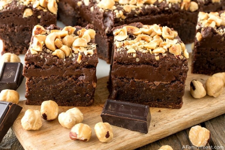Best Hazelnut Brownies A Family Feast®