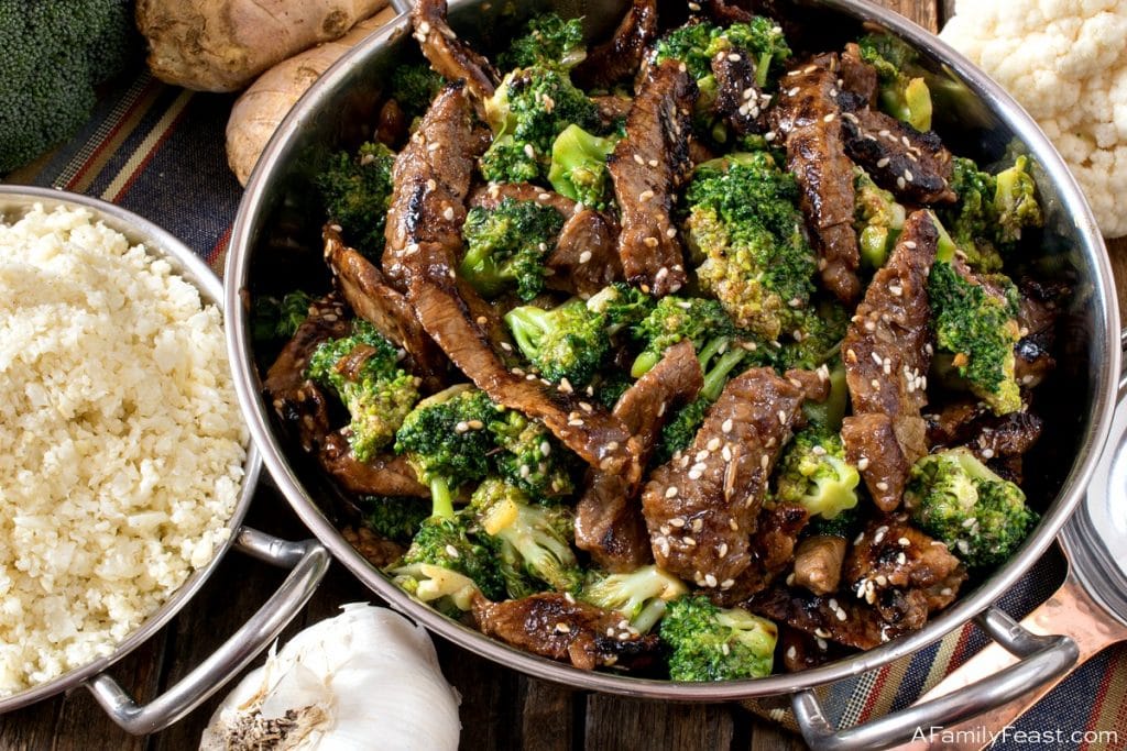 Healthier Mongolian Beef and Broccoli A Family Feast®