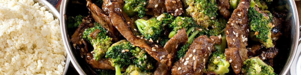 Healthier Mongolian Beef and Broccoli