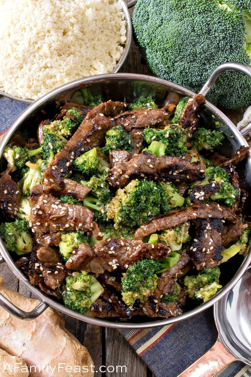 Healthier Mongolian Beef and Broccoli 