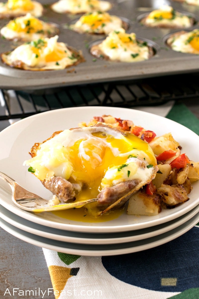 Baked Sausage Egg Cups