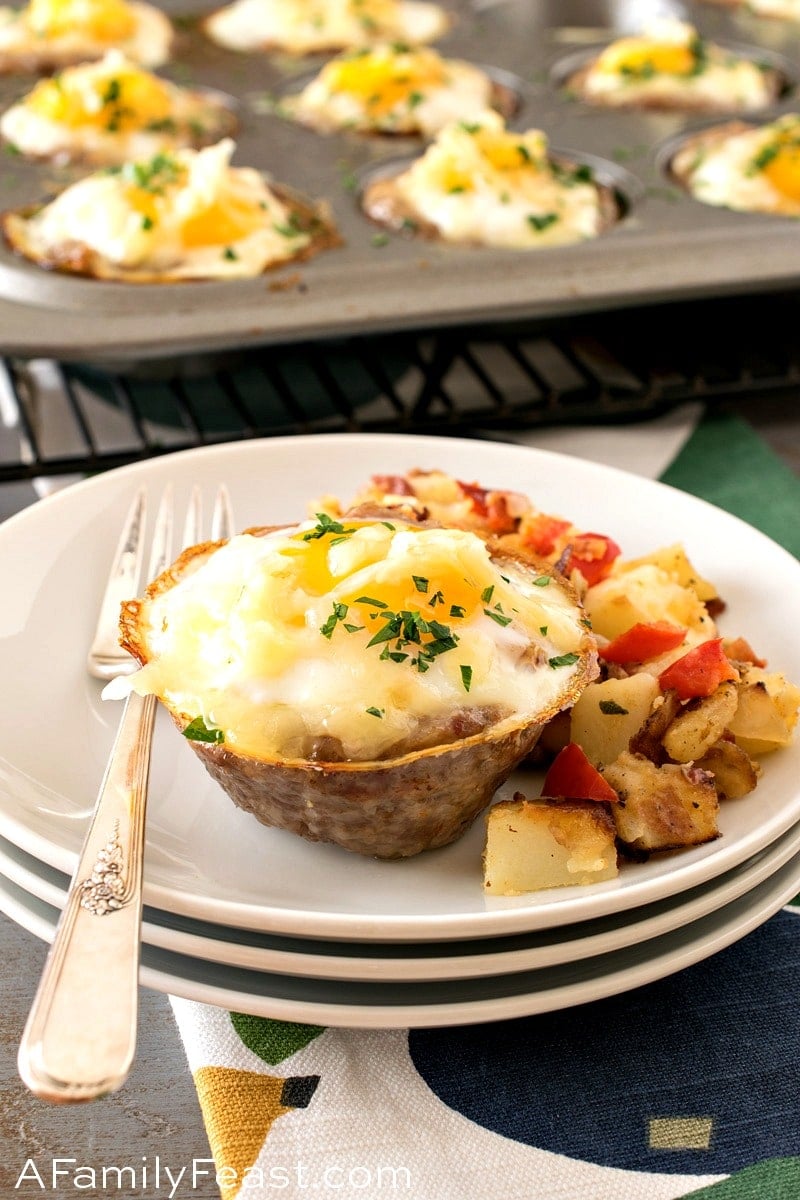 Baked Sausage Egg Cups 