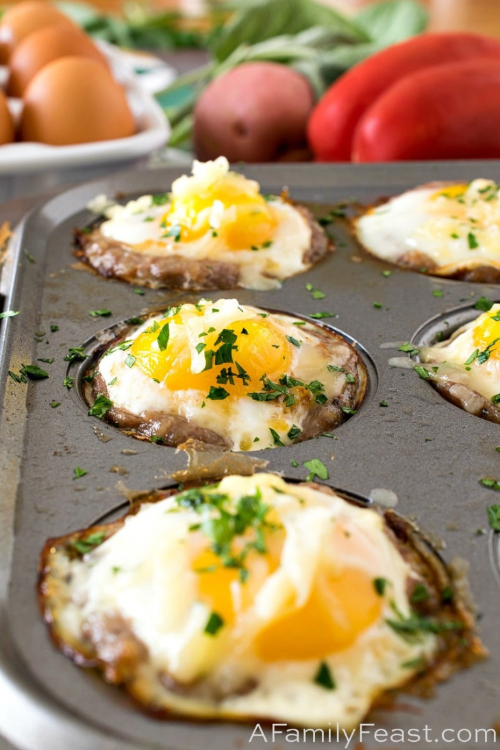 Baked Sausage Egg Cups A Family Feast®
