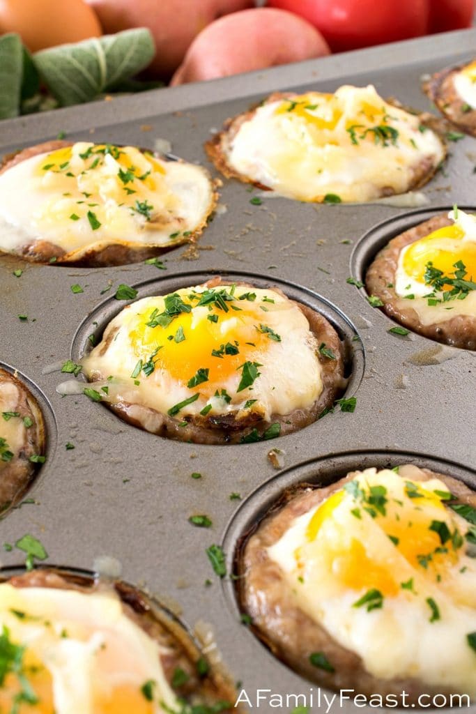 Baked Sausage Egg Cups A Family Feast®