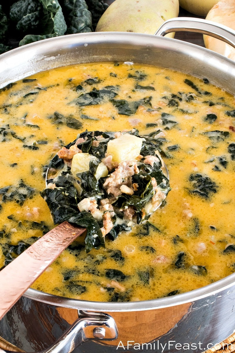 (Better Than Olive Garden) Zuppa Toscana A Family Feast®
