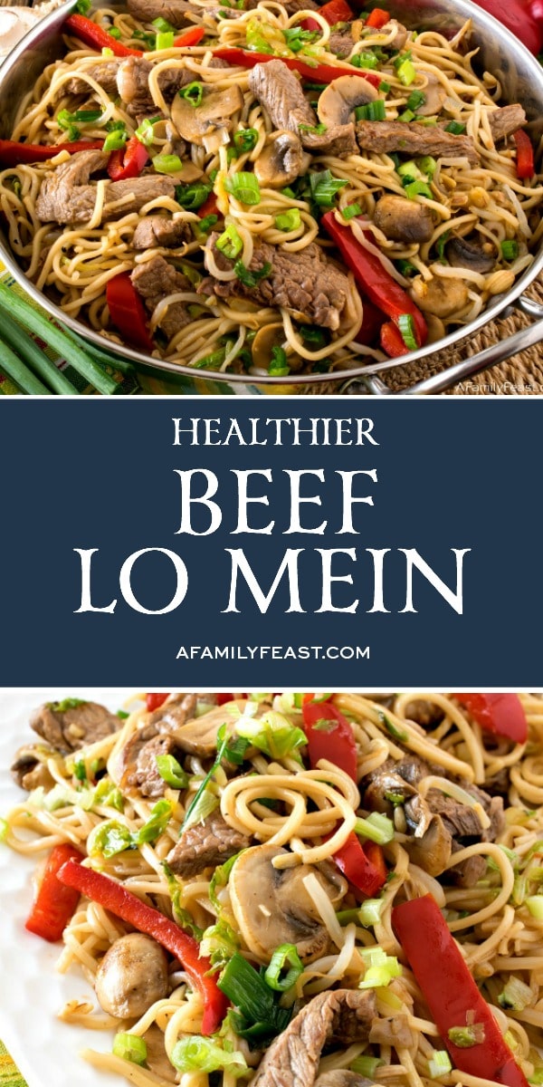 Healthier Beef Lo Mein 