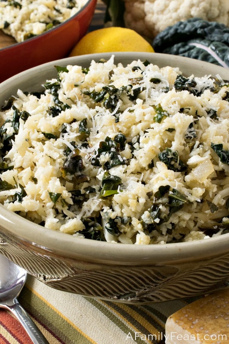 Riced Cauliflower & Tuscan Kale