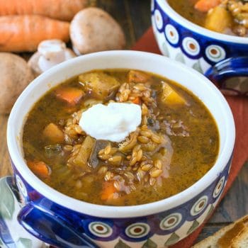 Polish Barley and Vegetable Soup