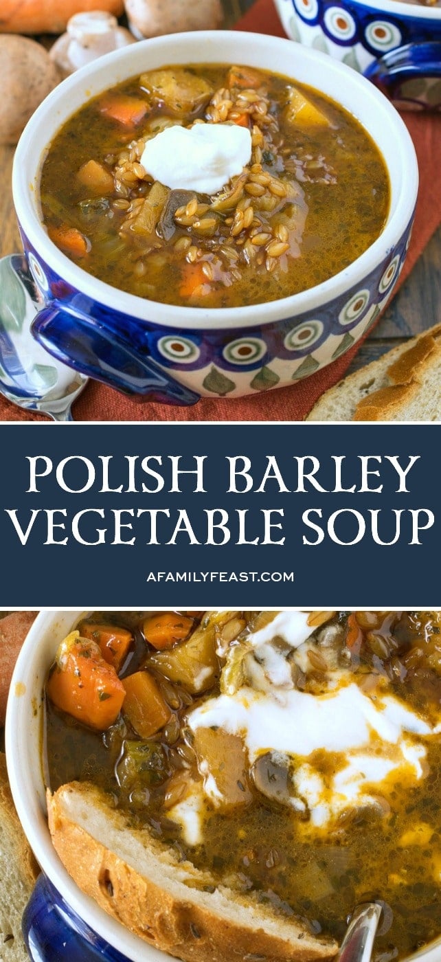 Polish Barley and Vegetable Soup 