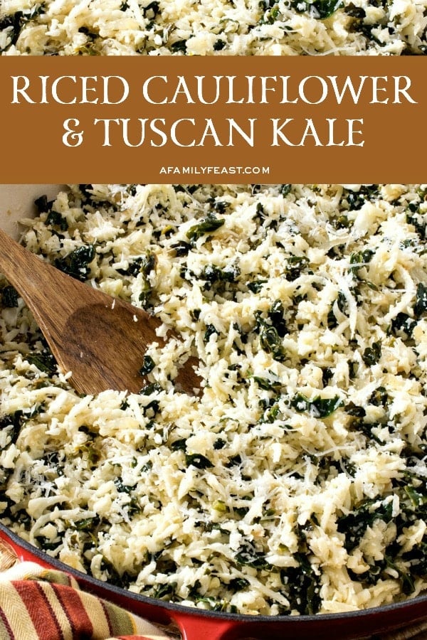 Riced Cauliflower & Tuscan Kale 