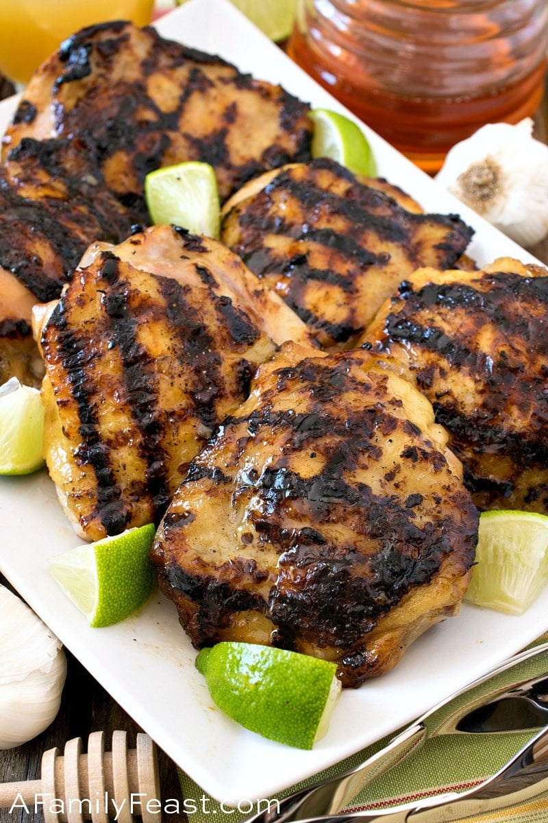 Grilled Honey Lime Chicken 