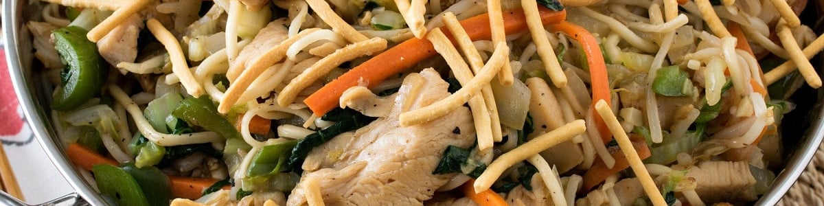 Healthier Chicken Chow Mein