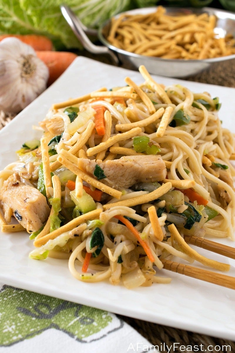 Healthier Chicken Chow Mein