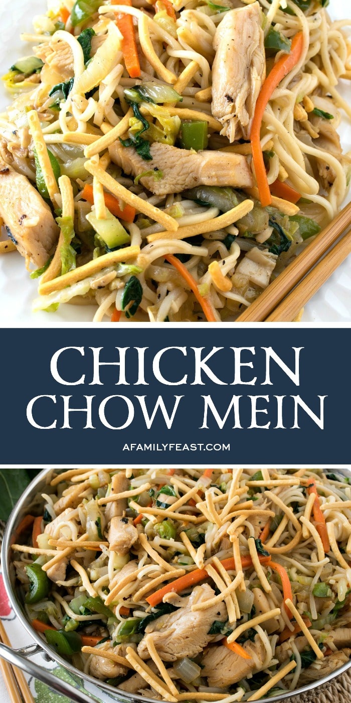 Healthier Chicken Chow Mein 