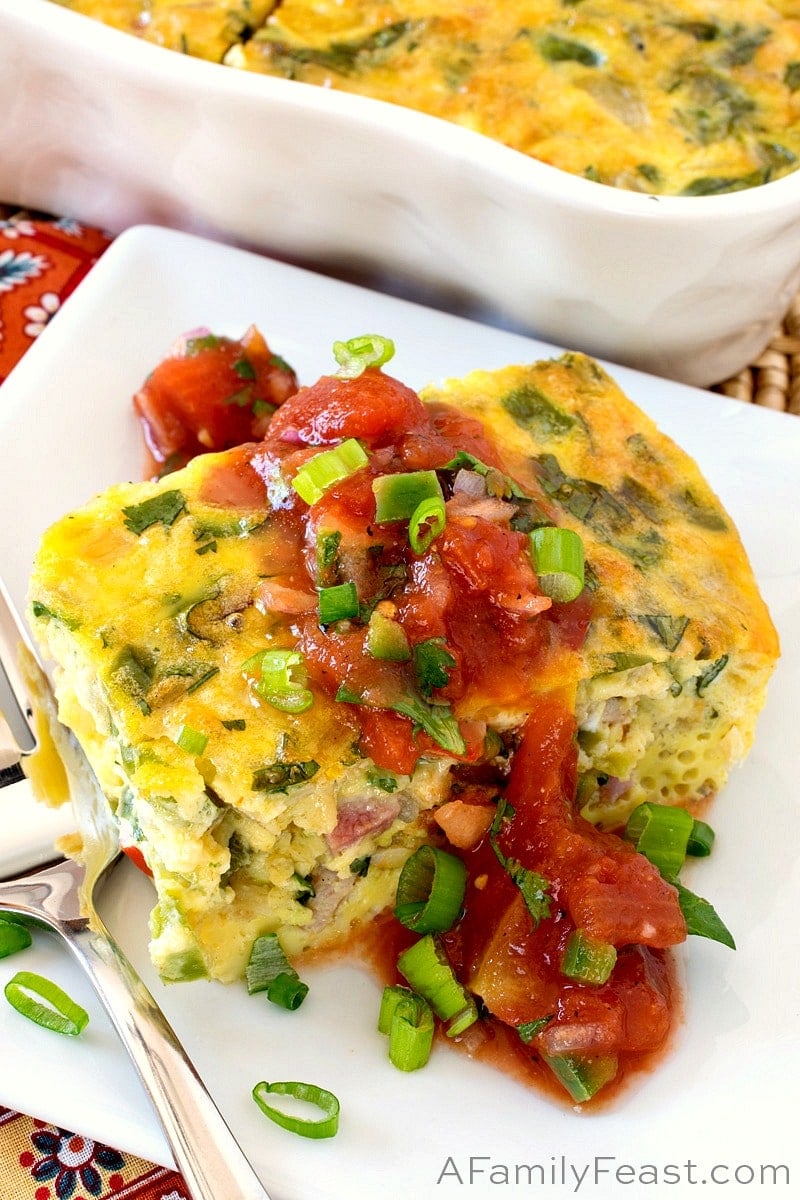 Baked western omelet {keto, low-carb}