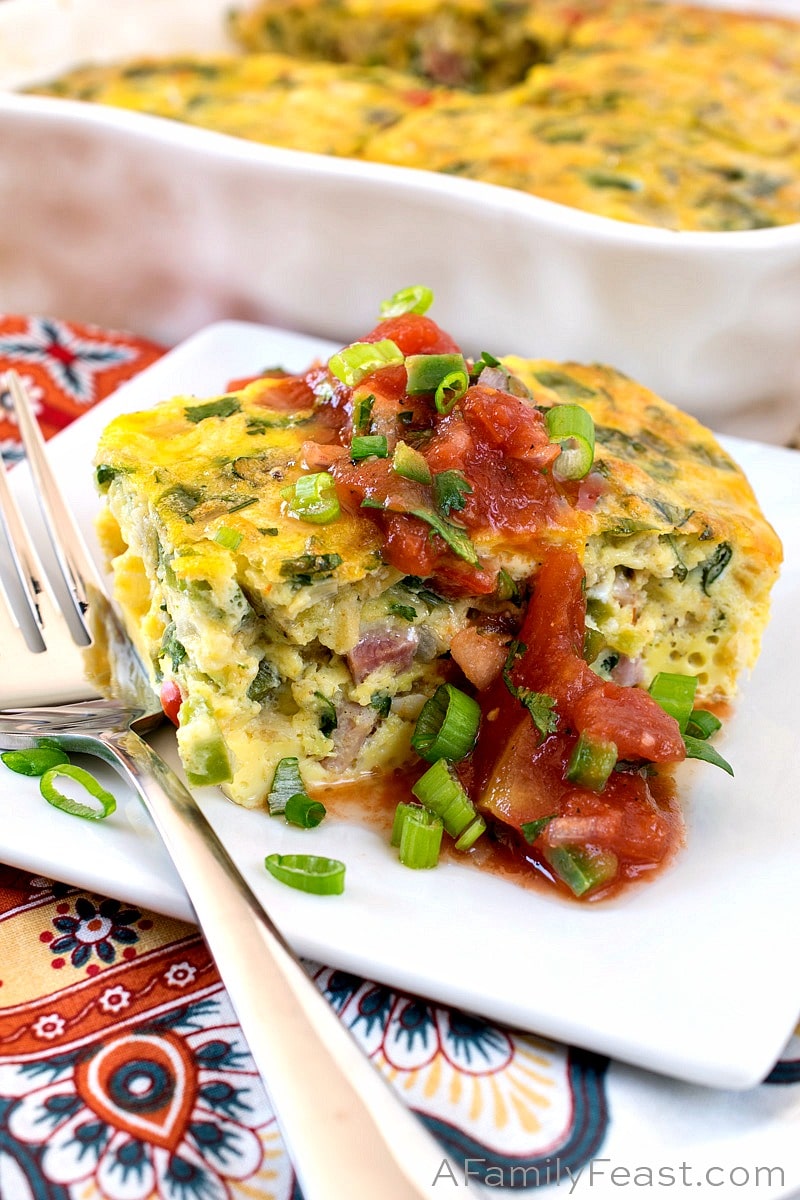 Baked Western Omelet Keto Low Carb A Family Feast