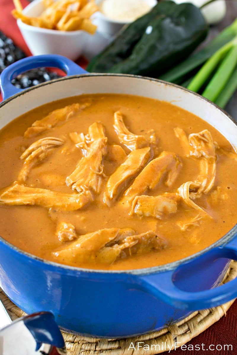Chicken Enchilada Soup 