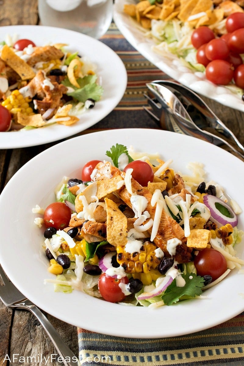 BBQ Chicken Salad 