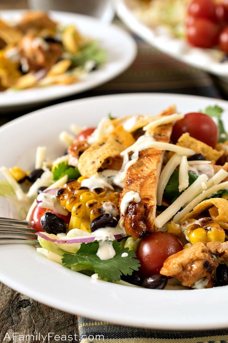 BBQ Chicken Salad 