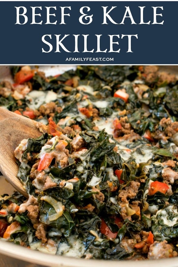 Keto Beef & Kale Skillet 