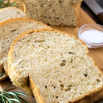 Rosemary Sea Salt Keto Bread