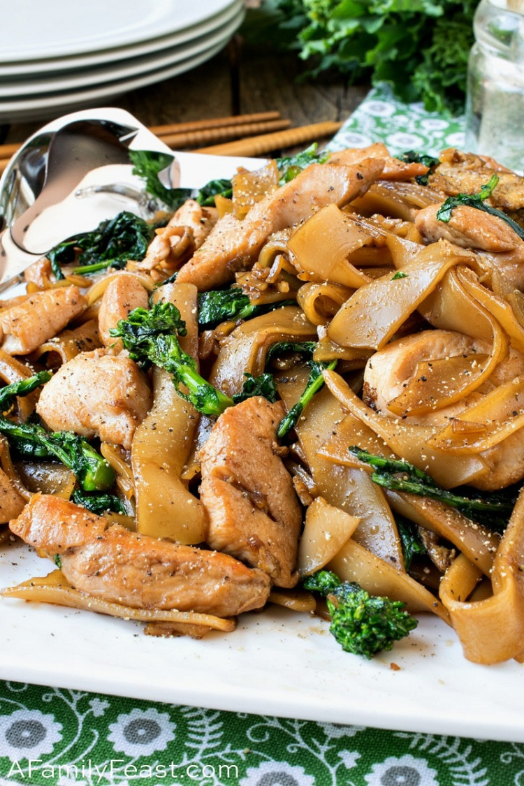 Pad See Ew (Thai StirFried Noodles) A Family Feast®