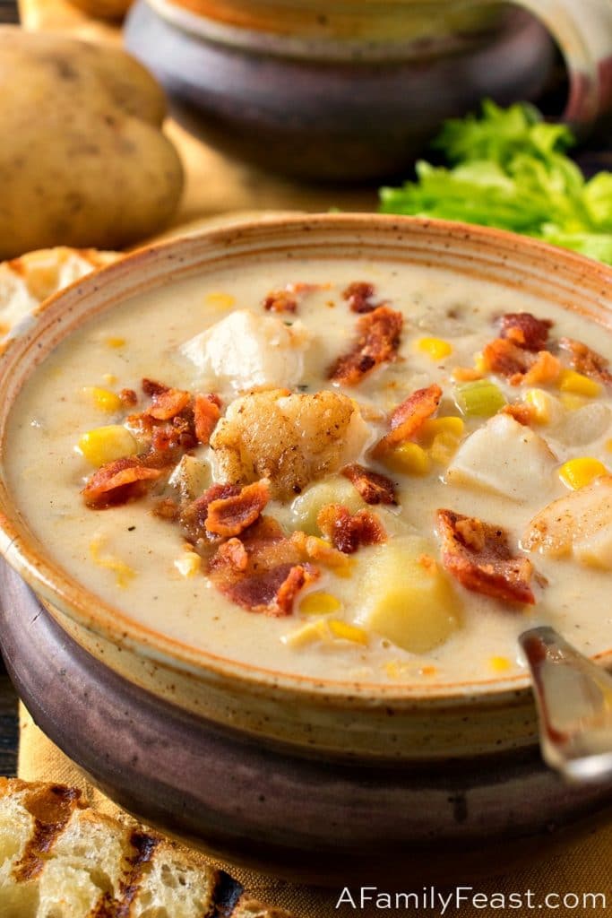 Scallop Corn Chowder 