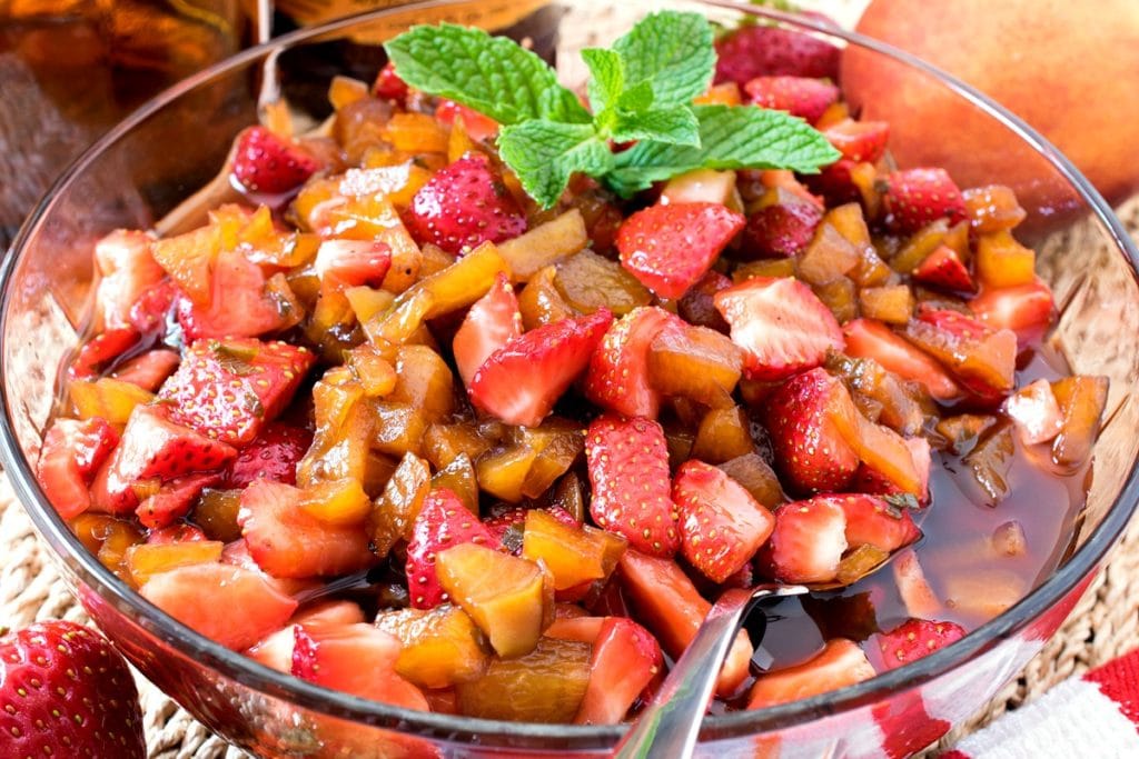 Balsamic Macerated Strawberries and Peaches A Family Feast®