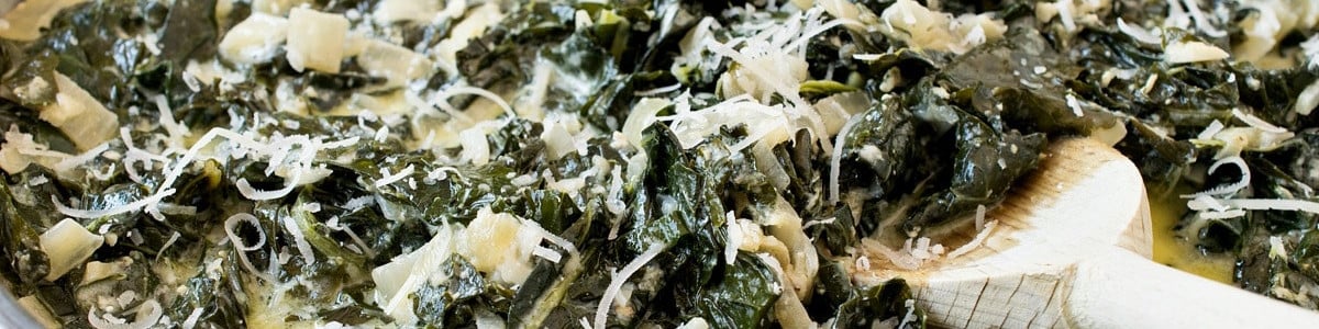 Creamed Tuscan Kale