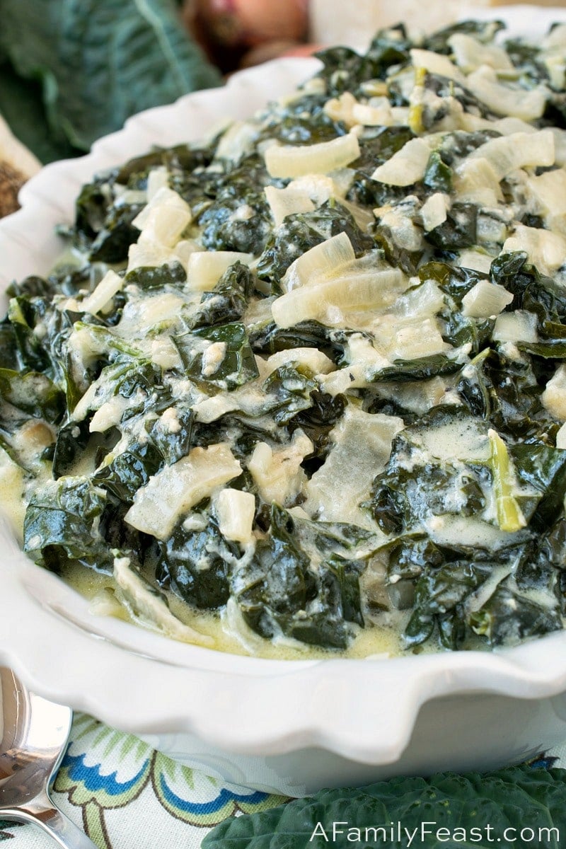 Creamed Tuscan Kale