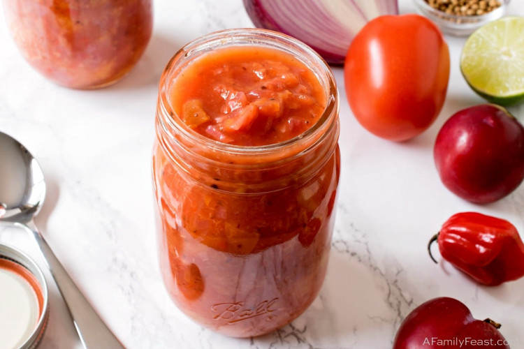 Plum Habanero Salsa A Family Feast®