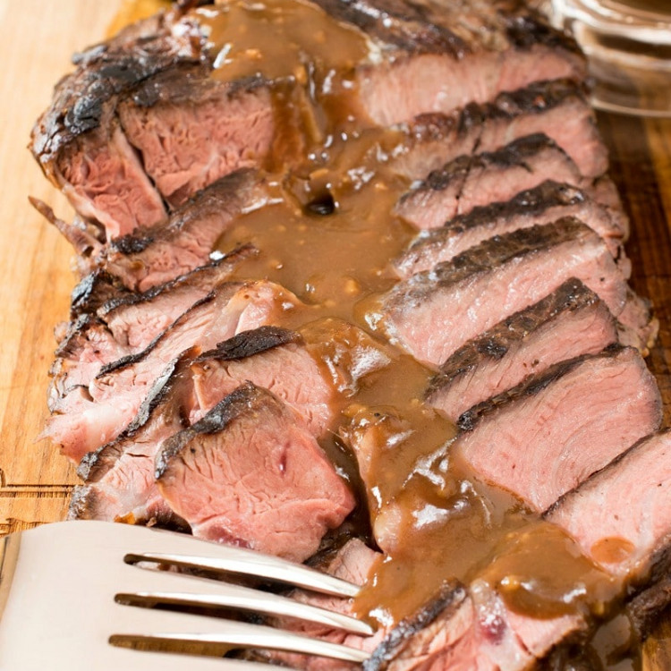 Sous Vide Grill-Seared Chuck Steak - A Family Feast