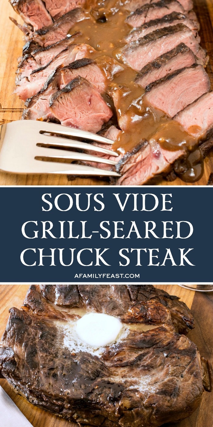 Sous Vide Grill-Seared Chuck Steak
