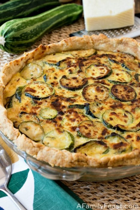 Zucchini Pie - A Family Feast®