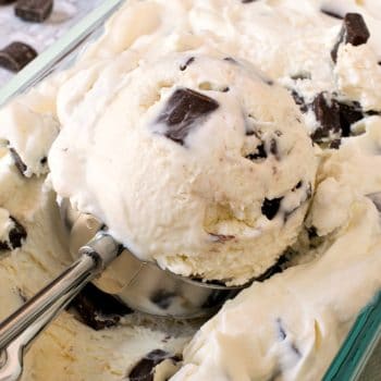 No-Churn Chocolate Chunk Ice Cream