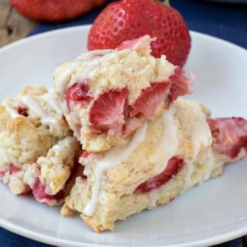 Strawberries & Cream Scones