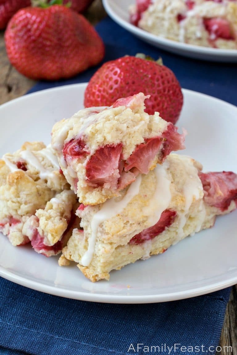 Strawberries & Cream Scones