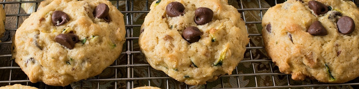 Zucchini Chocolate Chip Cookies