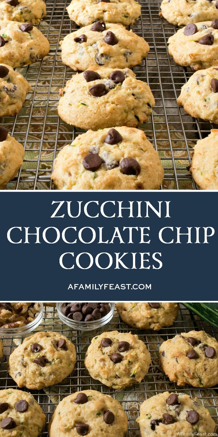 Zucchini Chocolate Chip Cookies 